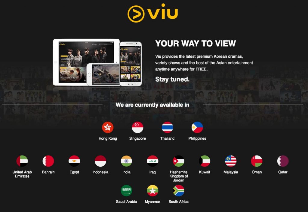 Viuサービス提供国の一覧